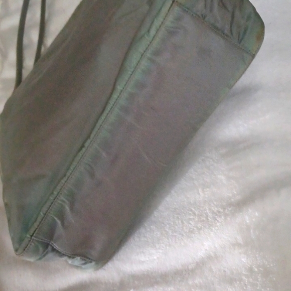Prada Green Nylon Shoulder Tote - Picture 5 of 8